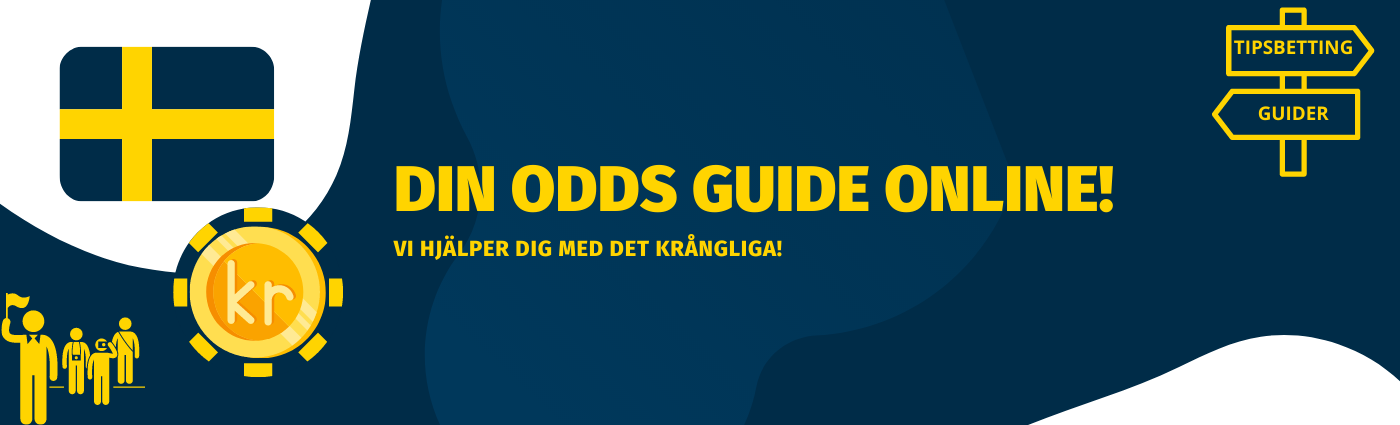 Odds online för Svenska spelare! Vi jämför spelbolagen för att hitta bästa odds online varje dag och förklarar hur du kan spela!