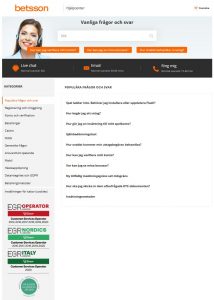 Gått igenon kundcenter hos ett spelbolag med utmärkelser för sin kundtjänst